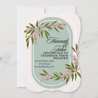 Cartão de casamento