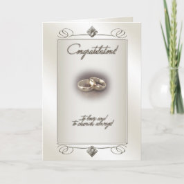 Cartão de Casamento