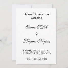 Cartão de Casamento com Coração em 3D