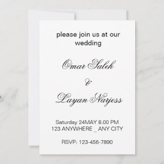 Cartão de Casamento de Design de Coração 3D