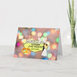 Cartão de Casamento de Las Vegas