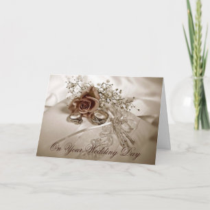 Cartão de Casamento Elegante