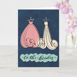 Cartão de Casamento Lésbica