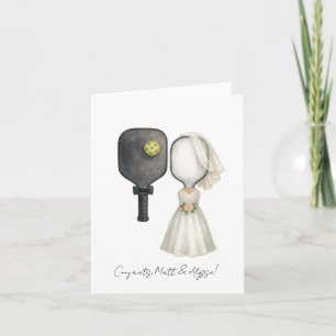 Cartão de Casamento Personalizado para Amantes de 