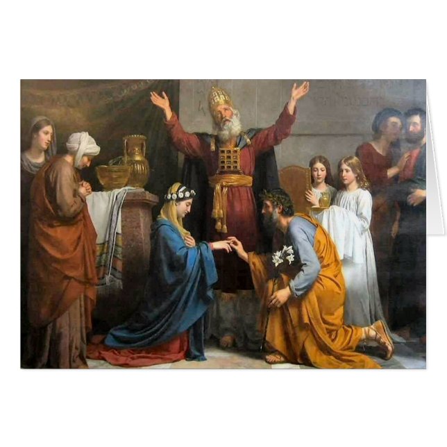 Cartão de Casamento Religioso (Frente Horizontal)