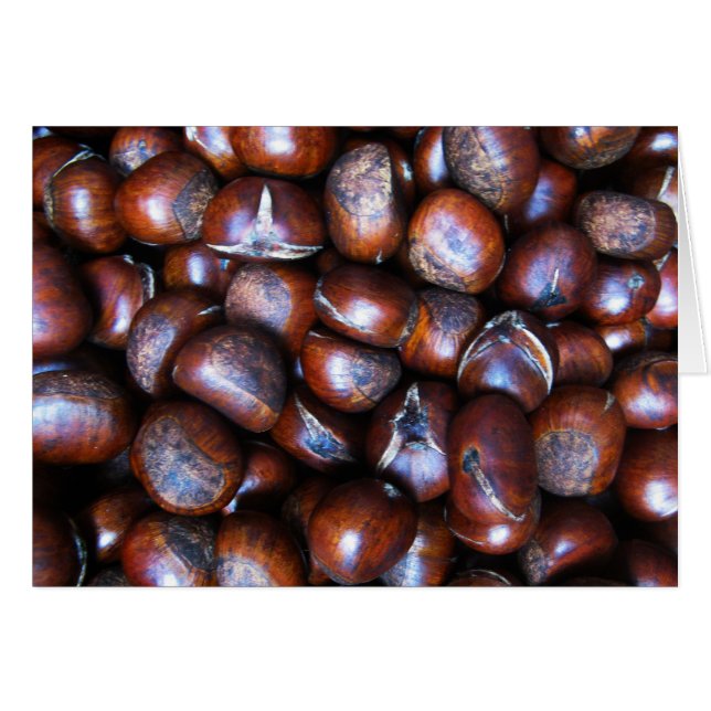 Cartão de castanha (Frente Horizontal)