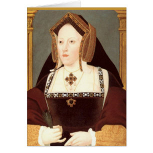 Cartão de Catarina de Aragão