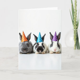 Cartão de Celebração de Animal de Festa