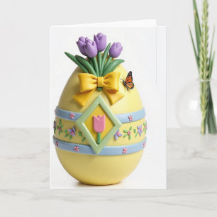 Cartão de Celebração Floral de Primavera