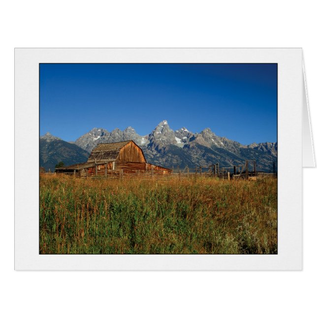 Cartão De "celeiro Moulton " (Frente horizontal)