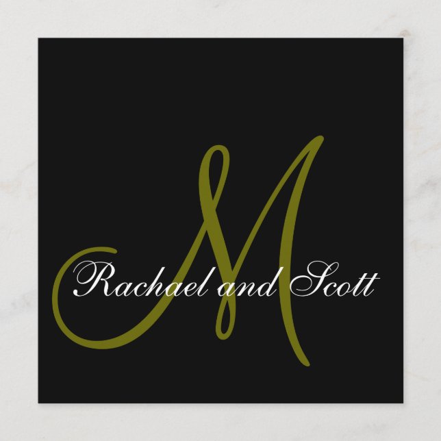 Cartão de Cerimônia (Frente)