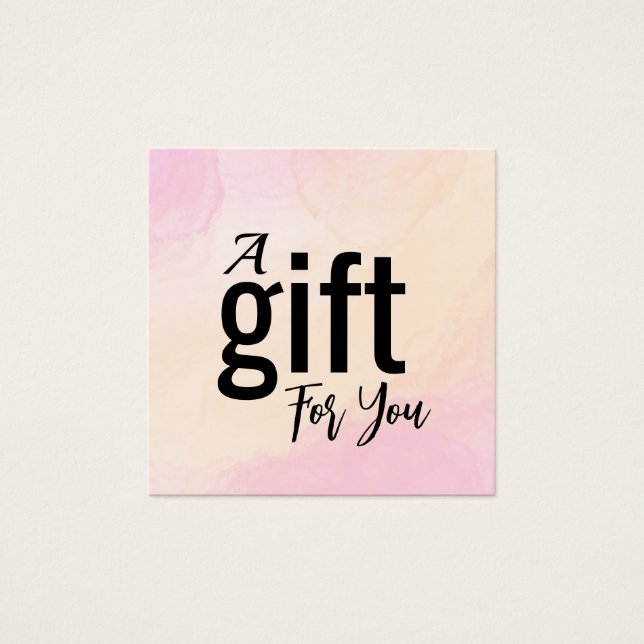 Cartão de Certificado de Presente de Salão de Bela (Frente)