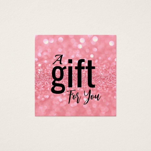 Cartão de Certificado de Presente de Salão de Bela (Frente)