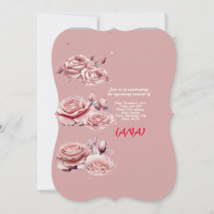 cartão de chá de bebê