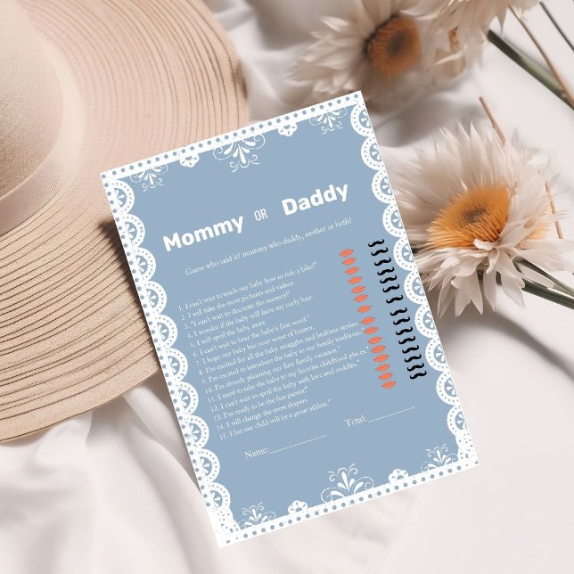 Cartão de chá de fraldas para bebê Talavera Mexica (Criador carregado)