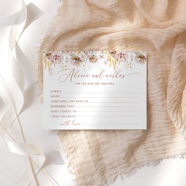 Cartão de chá de panela para consultoria floral Bo (Criador carregado)