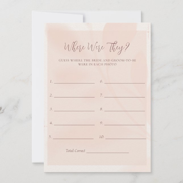 Cartão de Chá Floral Rosa de outono Moderno (Frente)