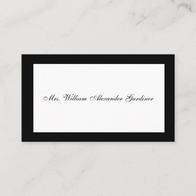 Cartão de Chamada de Luto (Frente)