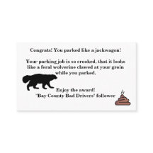 Cartão de Chamada Sarcástico