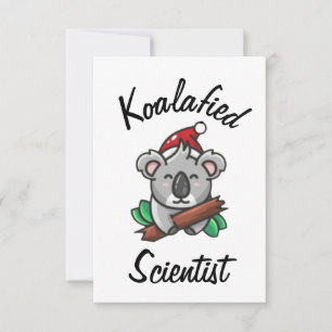 Cartão de Cientista Koalaficado