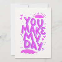 Cartão de Citação de Amor e Amizade