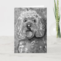 Cartão de CobaltMoonDesign Cavapoo