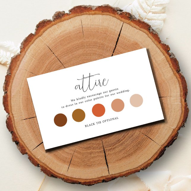 Cartão de Código de Vestido de Roubo de Casamento  (Criador carregado)