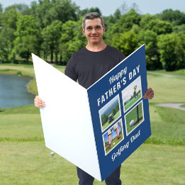 Cartão de Colagem Fotográfica do Dia de os pais Go