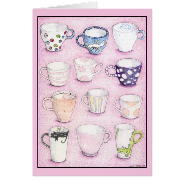 Cartão de Coleção Rosa (Frente)