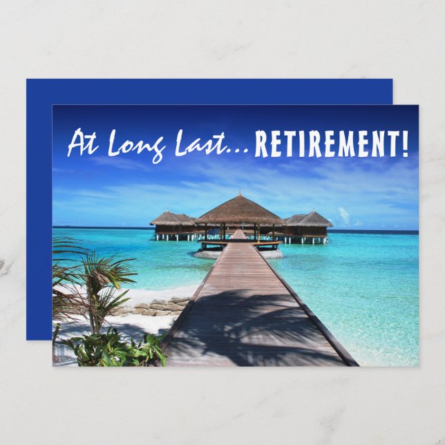 Cartão de Colega de Anúncio de Reforma (Frente/Verso)