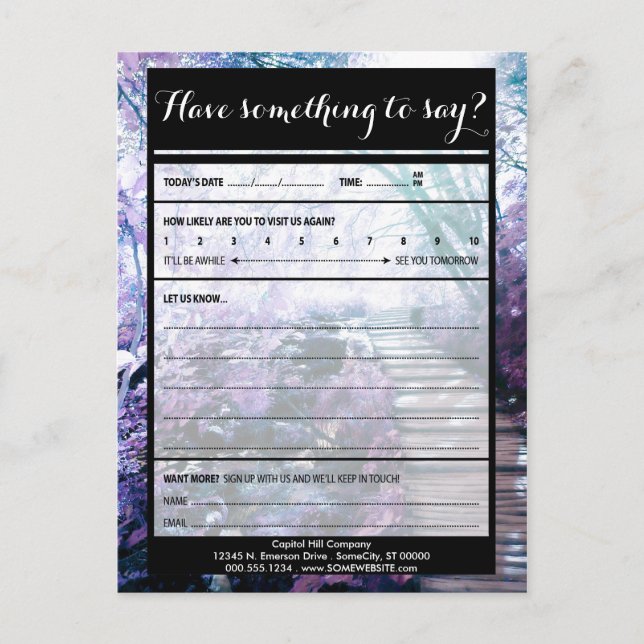 cartão de comentário (leapdaze 1) (Frente)