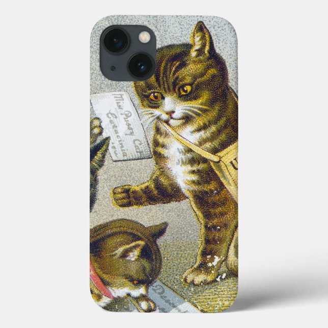 Cartão de comércio da linha, 1880 (Verso)