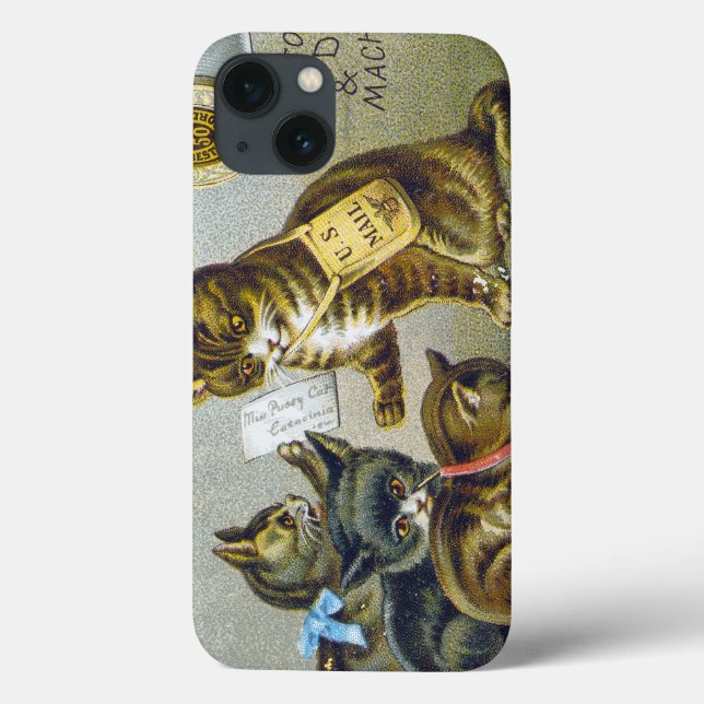 Cartão de comércio da linha, 1880 (Verso)