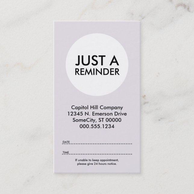 cartão de compromisso de caminho encantado (Frente)