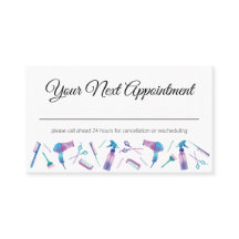 Cartão de Compromisso de Lista de Estilos de Aquar