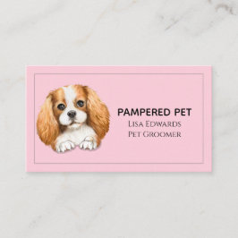 Cartão de Compromisso Empresarial Rosa para o Alin