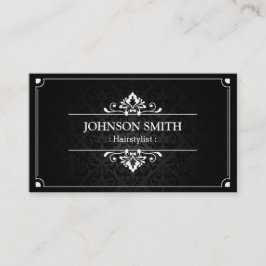 Cartão de Compromisso Hairstylist - Sombra de Dama