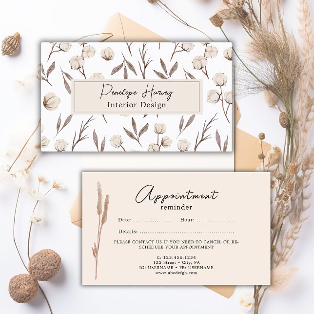 Cartão de Compromisso Rosa Rosa Moderno com Cor de (Criador carregado)