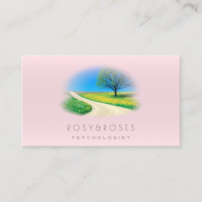 Cartão de Compromisso Terapista Psicólogo (Frente)