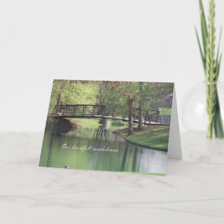 Cartão de Condolência