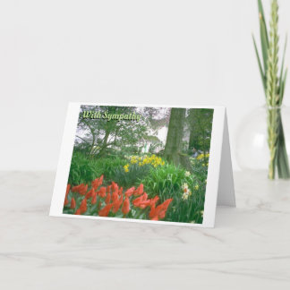 Cartão de condolências