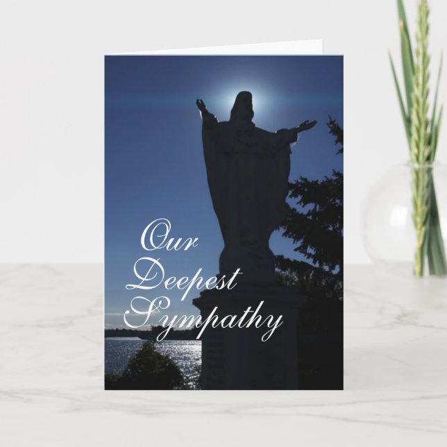 Cartão de condolências (Frente)