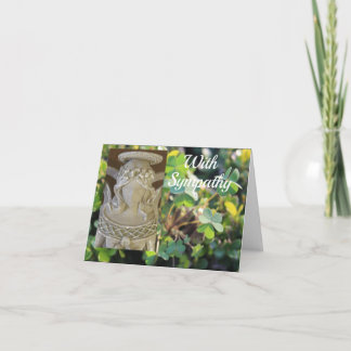 Cartão de condolências Anjo