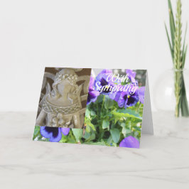 Cartão de condolências Anjo