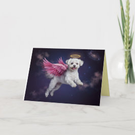 Cartão de Condolências Anjo Maltês