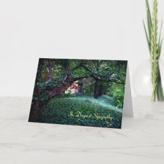 Cartão de condolências - Bênção Gaélica de Paz Pro