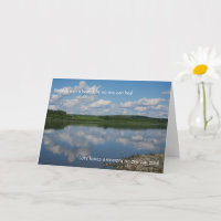 Cartão de condolências - Benção Irlandesa