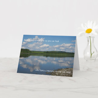 Cartão de condolências - Benção Irlandesa