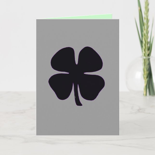 Cartão de condolências Black Clover para funeral i (Frente)