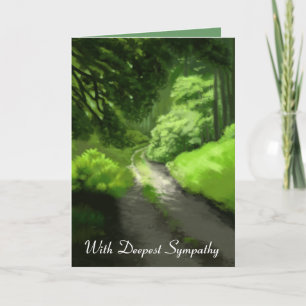 Cartão de condolências de um: Cena da Avó Floresta